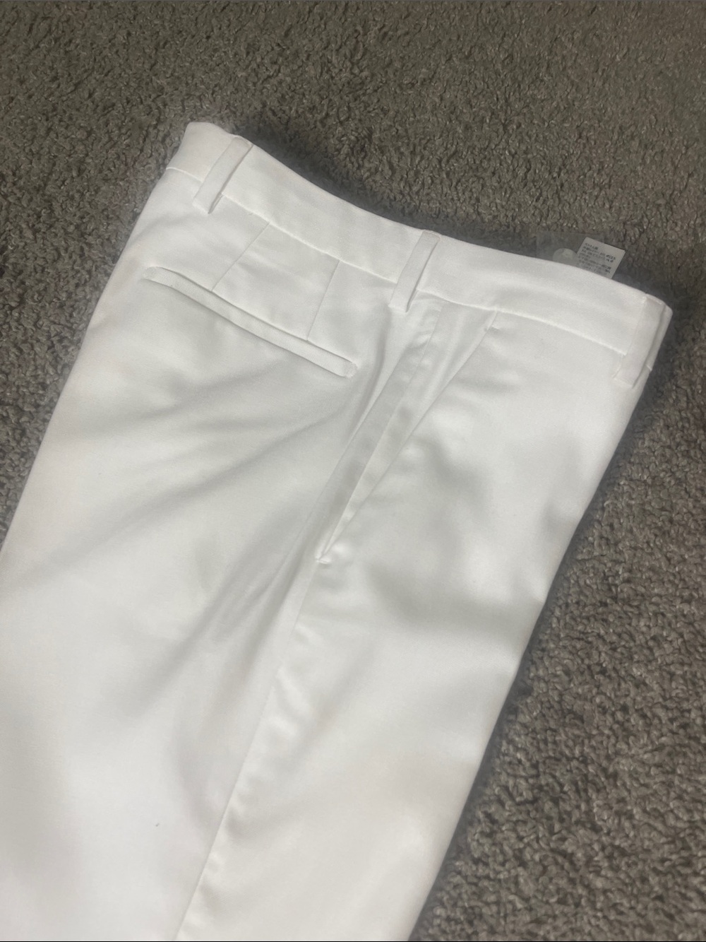 Topman White Tailored Dress Pants